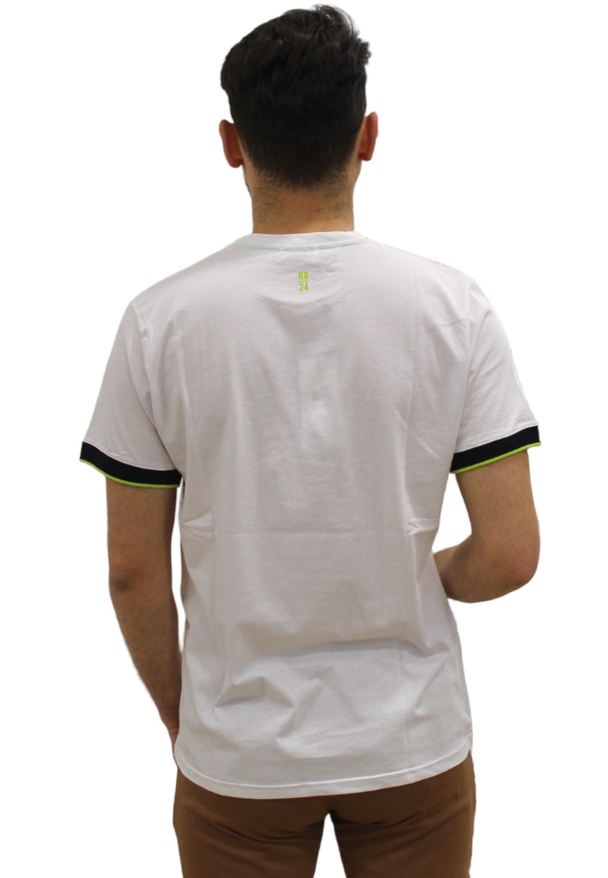 T-Shirt Manica Corta Uomo QB24 Akir Real Tsh Dritta CFC0110877003