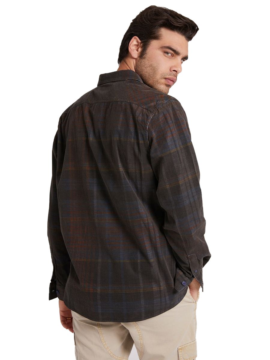 Camicia Manica lunga Uomo Guess M1BH30WE7I0