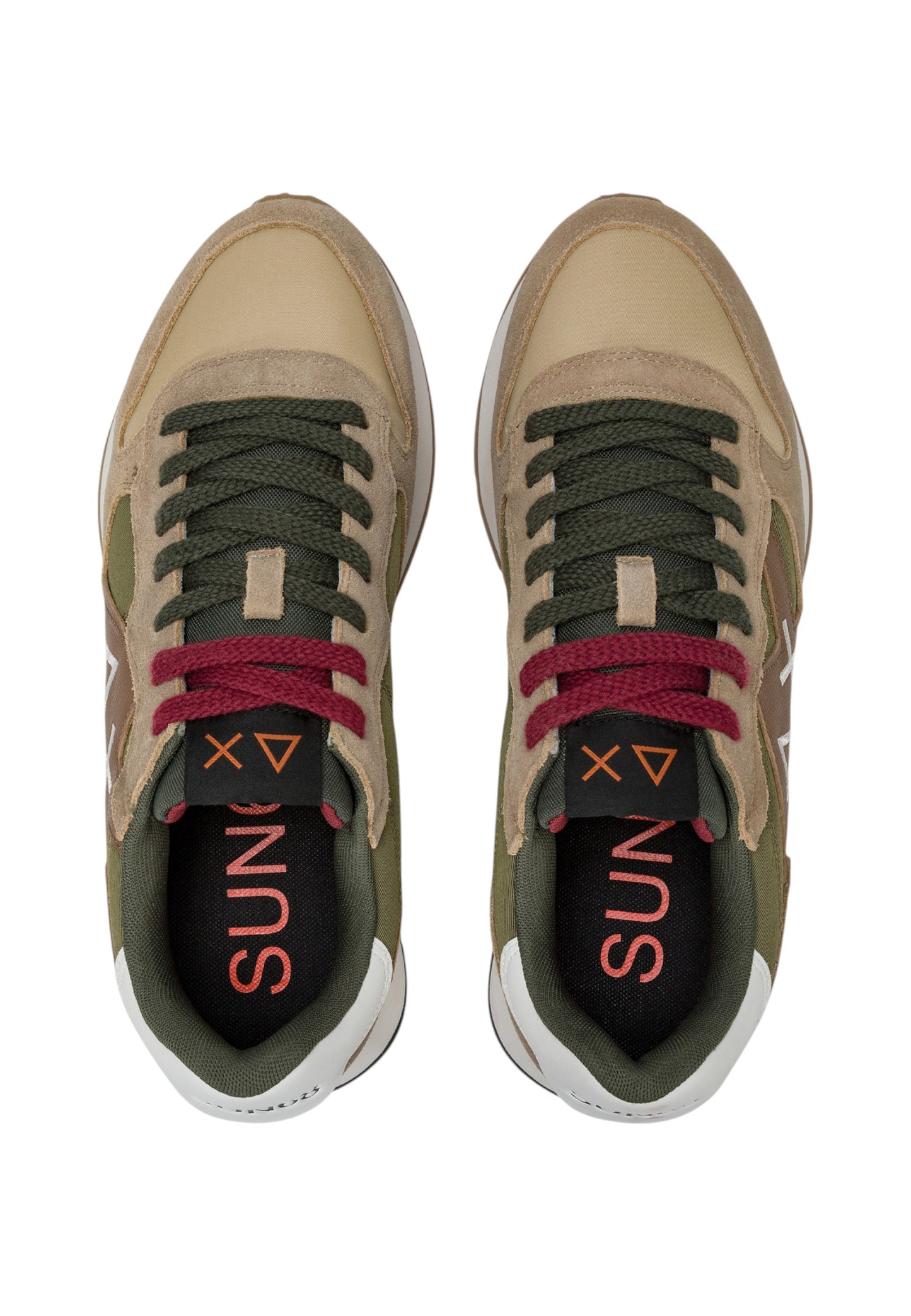 Sneakers Basse Uomo Sun68 Jaki Bicolor Z45114