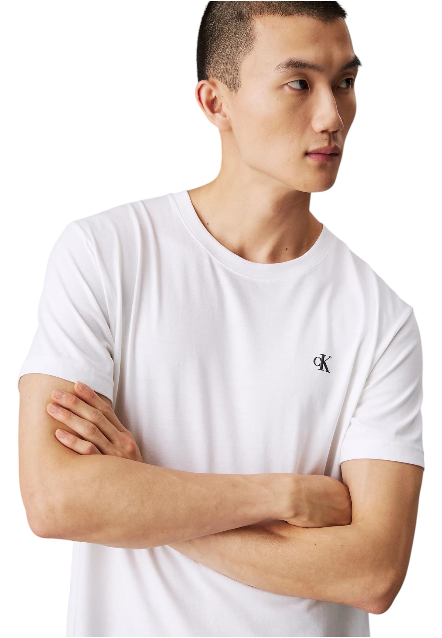 T-Shirt Manica Corta Uomo Calvin klein Jeans  Typeface Graphic