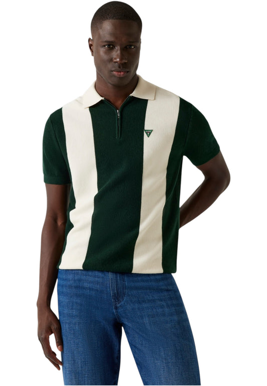 Polo Manica Corta Uomo Guess In Maglia Humphrey M5YR11Z3OE2