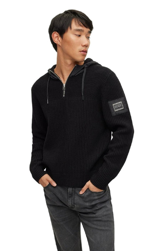 Felpa Con Cappuccio Uomo Hugo  Shoobro 50474817