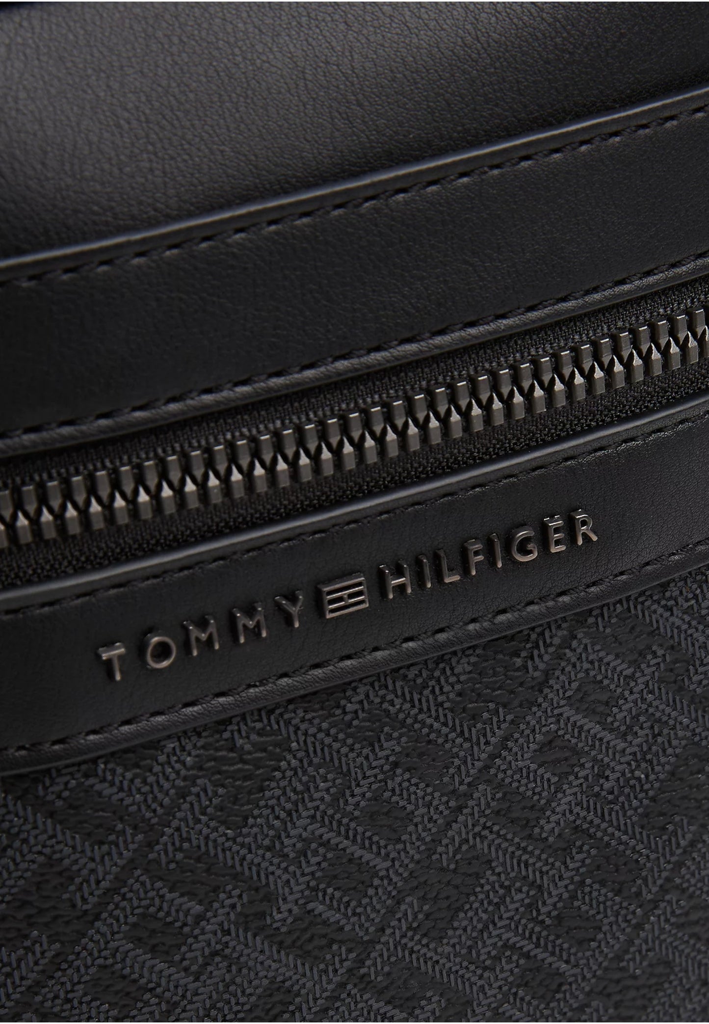 Borsa A Tracolla Uomo Tommy Hilfiger Mini Reporter Th Monogram AM0AM13493