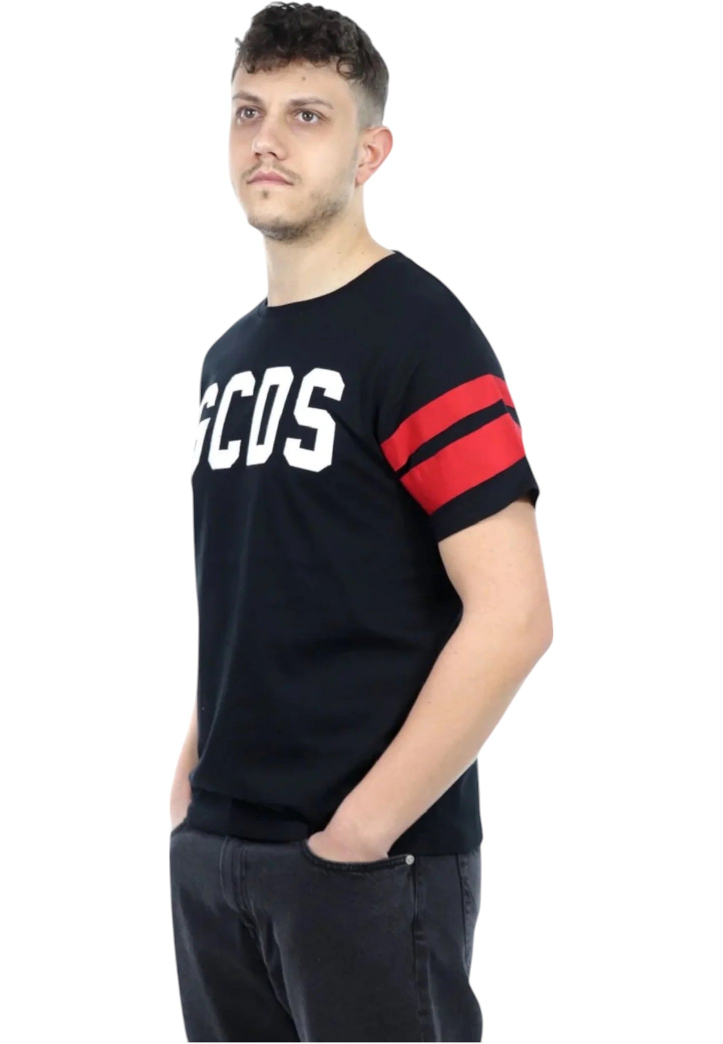T-Shirt Manica Corta Uomo Gcds Logo Regular