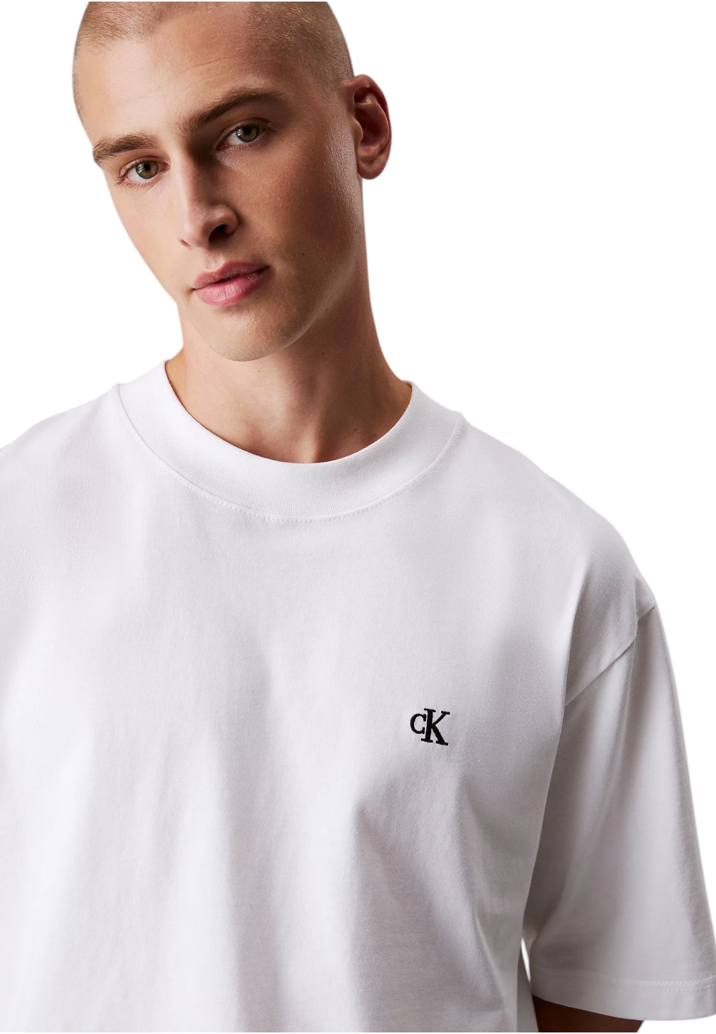 T-Shirt Manica Corta Uomo Calvin klein Jeans  Heavy Relaxed