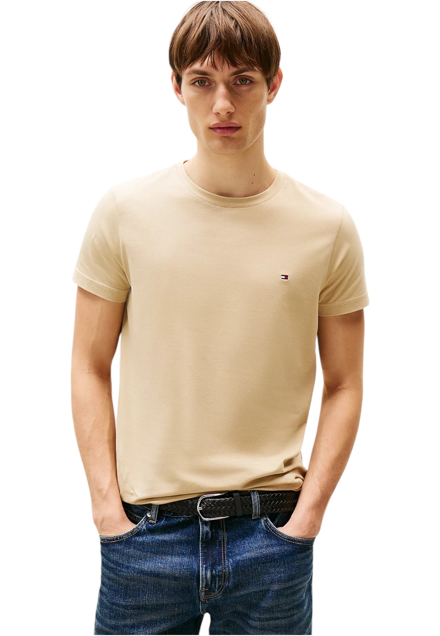 T-Shirt Manica Corta Uomo Tommy Hilfiger  Stretch Slim Fit