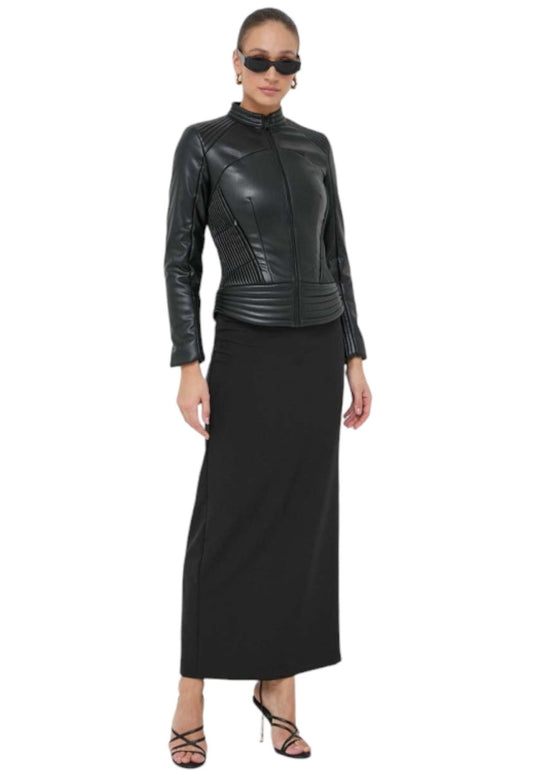 Giacca In Pelle Sintetica Donna Guess W4RL12WFWT0