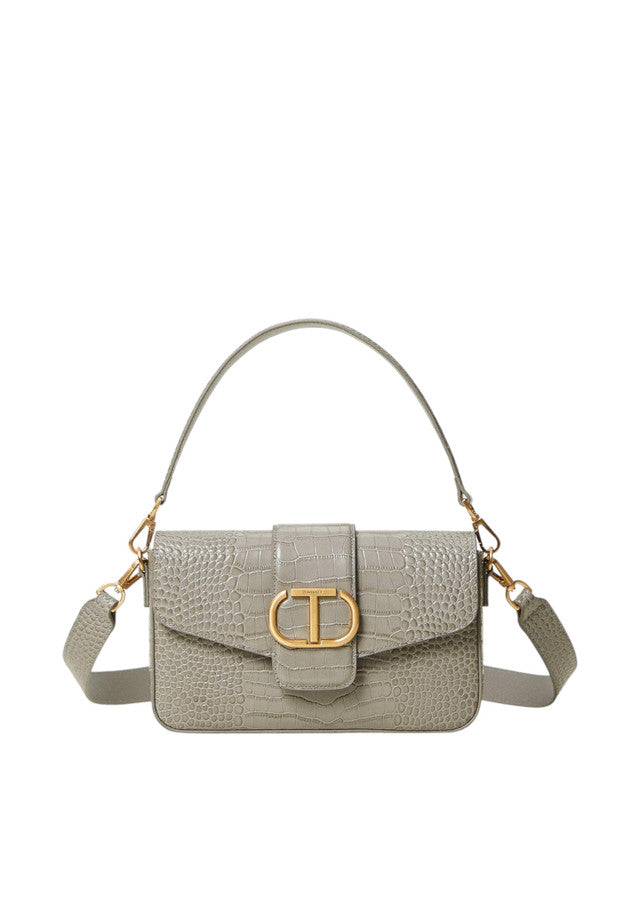 Borsa A Tracolla Donna Twinset Media In Pelle Amie 242TB7120