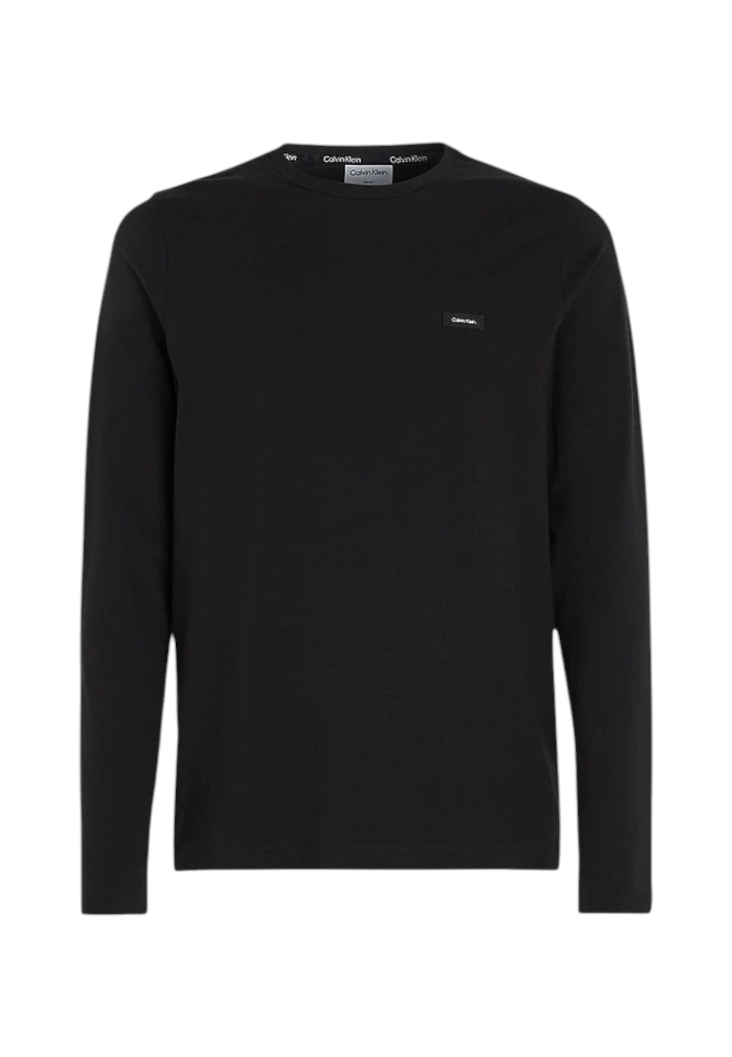T-Shirt Manica Corta Uomo Calvin klein Stretch Slim Fit Ls