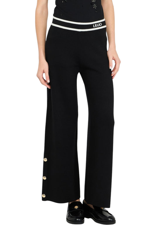 Pantaloni Donna Liu Jo In Maglia TF5252MS59L