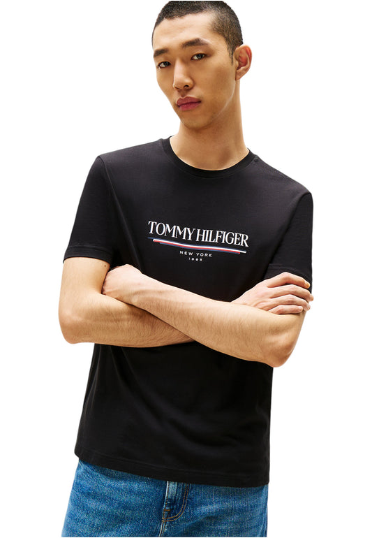 T-Shirt Manica Corta Uomo Tommy Hilfiger  Brand Love Hilfiger MW0MW40324