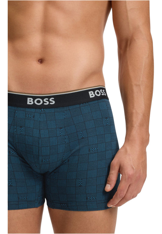 Boxer Set Uomo Boss 3 Pack Power Designe 50531685