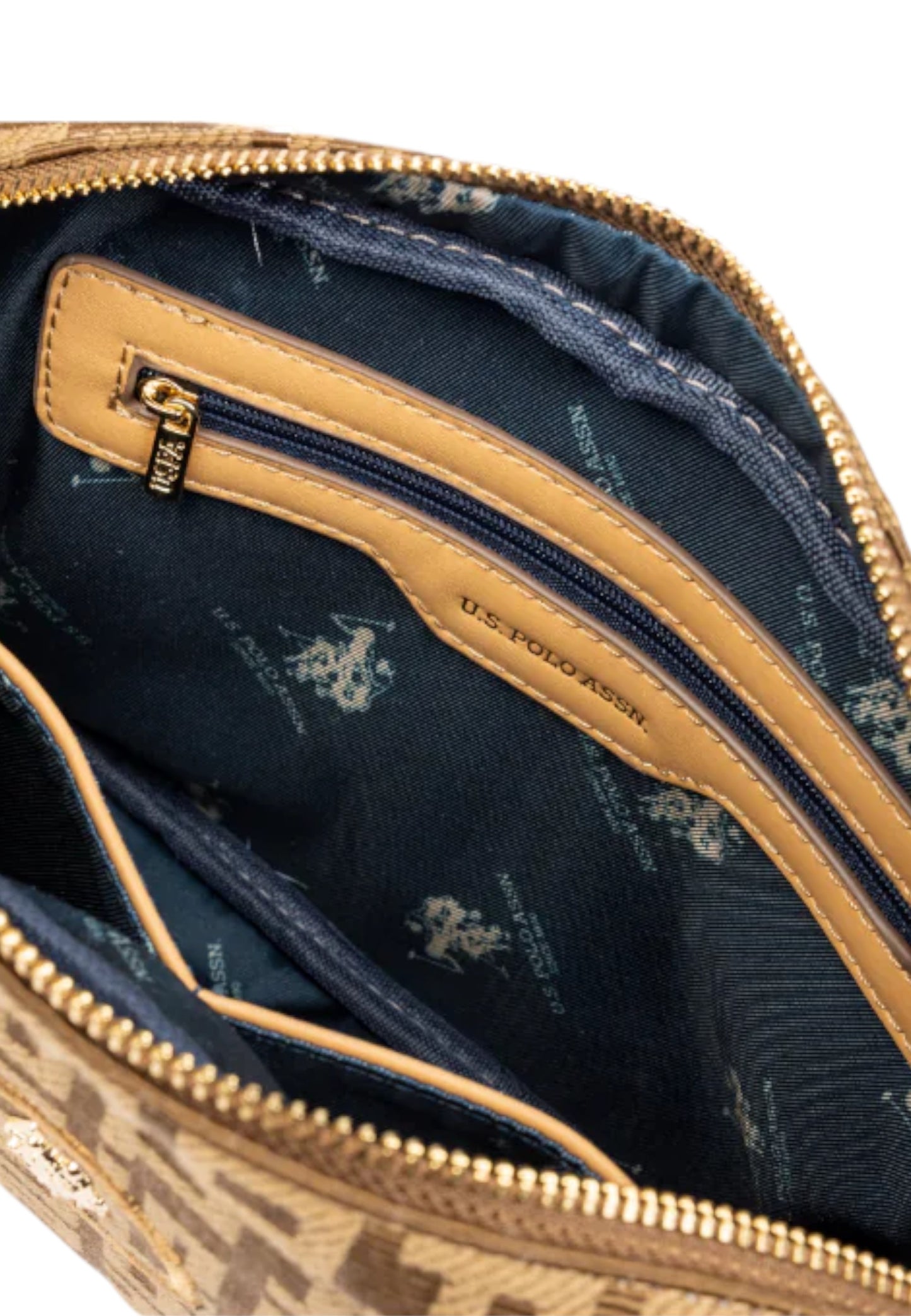 Borsa A Tracolla Donna U.S. Polo Assn. Jacquard