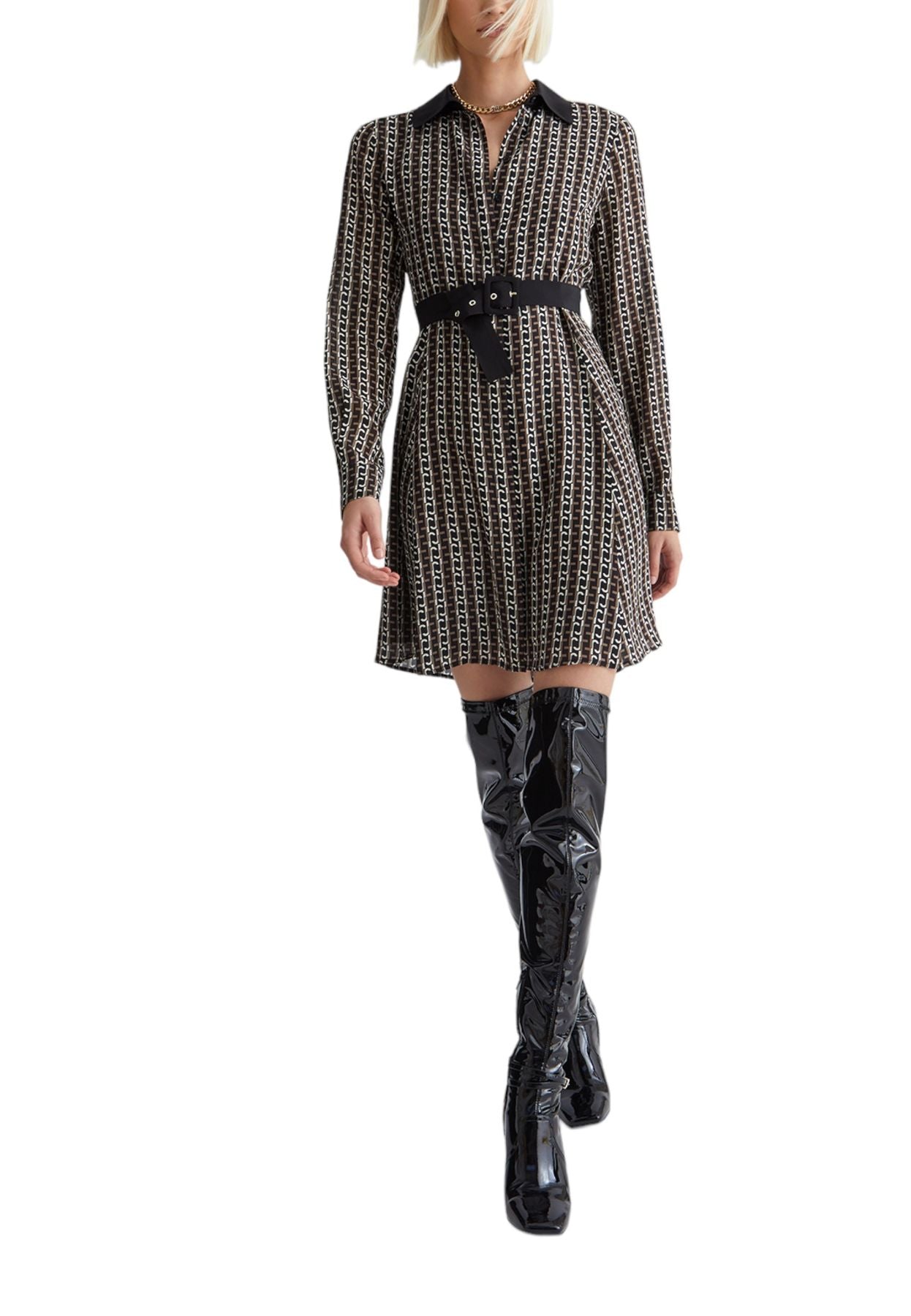 Vestito Corto Donna Liu Jo CF3299T3598