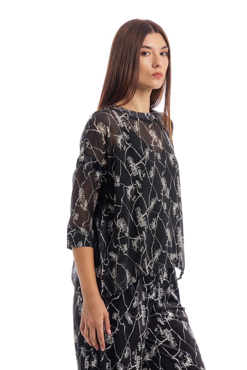 Blusa Manica lunga Donna Manila Grace C241PS
