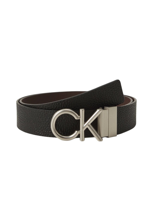 Cintura  Uomo Calvin klein 35Mm Regolabile/Reversibile Ck Hallmark Logo