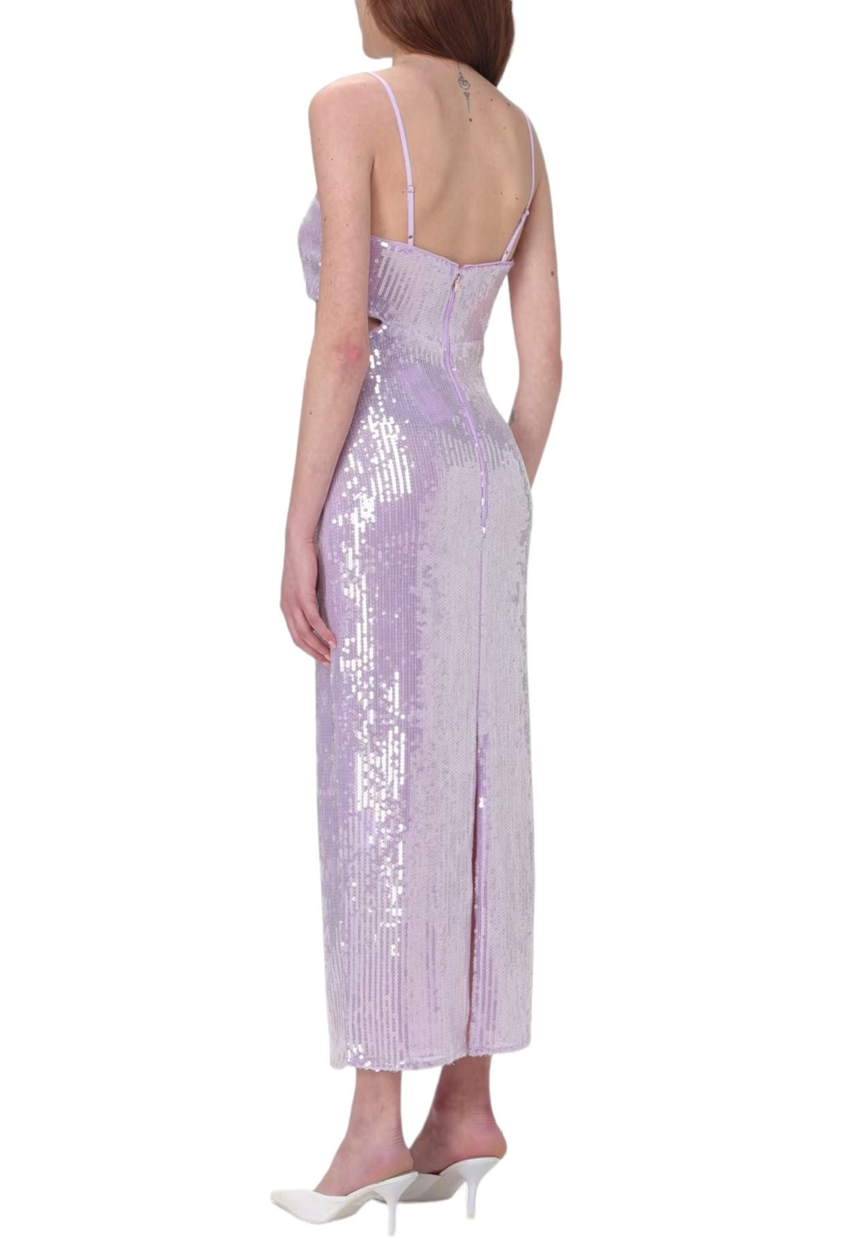 Vestito Midi Donna Patrizia Pepe Senza Maniche Con Paillettes 2A2710A394