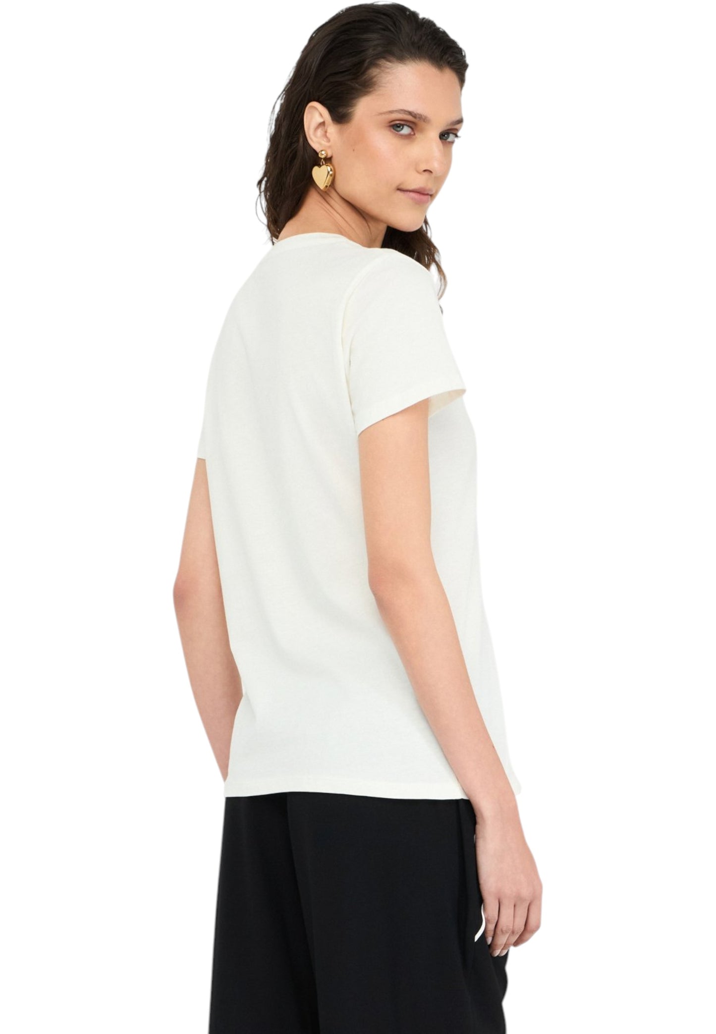 T-Shirt Manica Corta Donna Liu Jo Liujo Double TF5287JS923