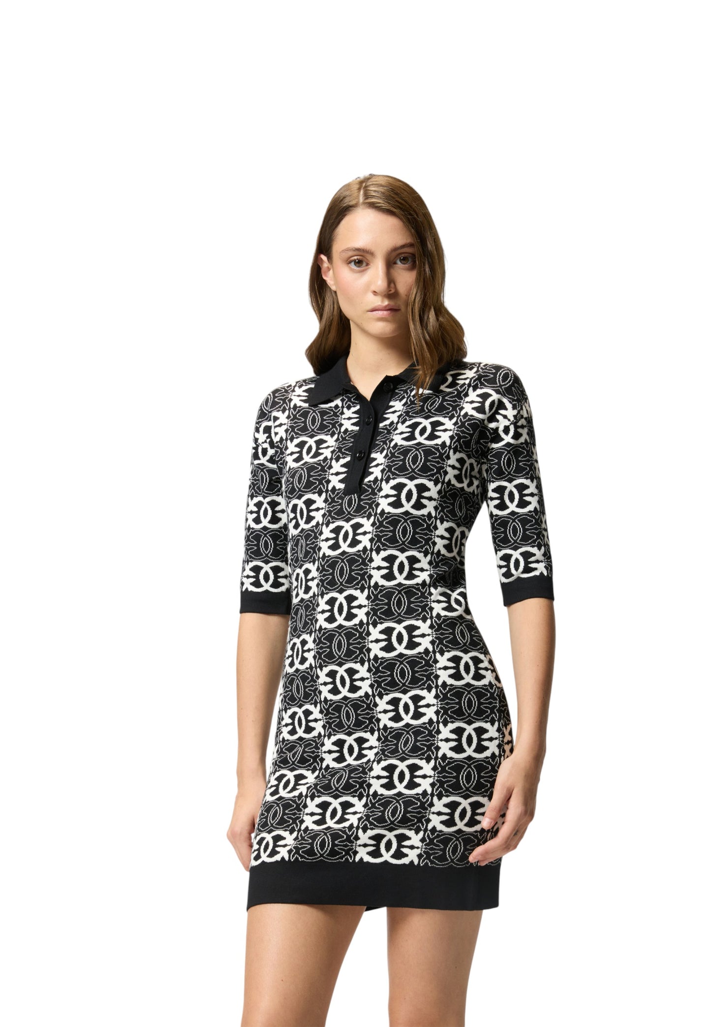 Vestito Corto Donna Pinko In Maglia All Or Nothing 106039A2YD