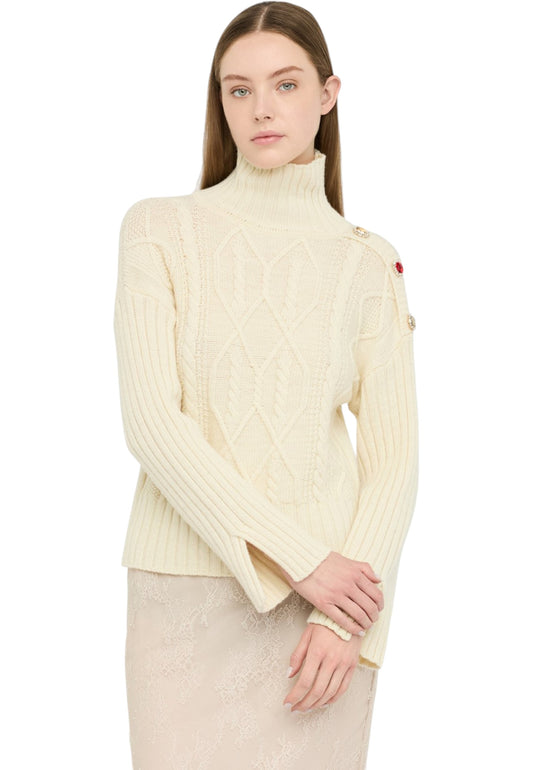 Maglione Collo Alto Donna Liu Jo   MF5425MS040