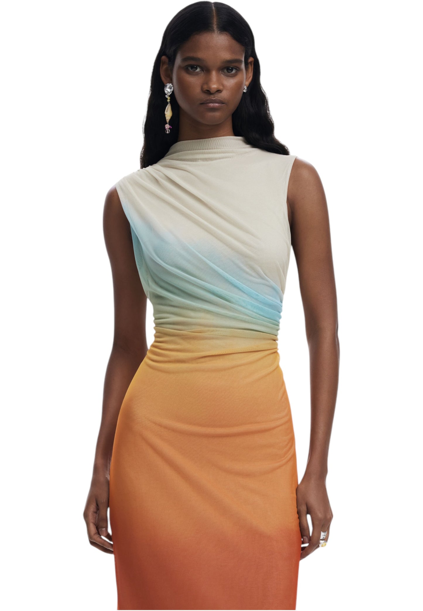 Vestito Lungo Donna Desigual Sahara