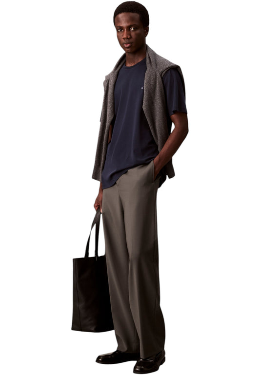 T-Shirt Manica Corta Uomo Calvin klein  Supima Chest Emb LV04LB275G