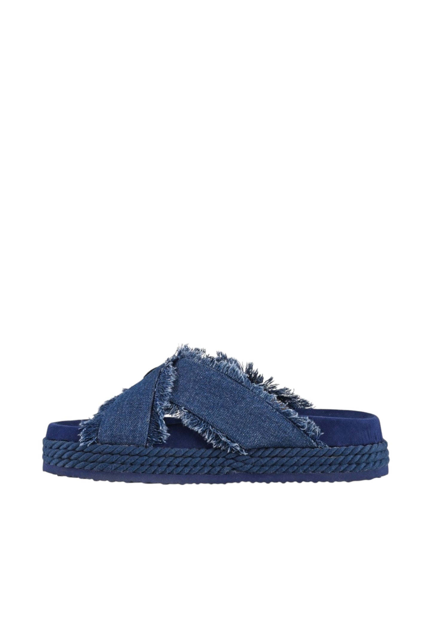 Sandali Donna Mou Criss-cross sandal denim