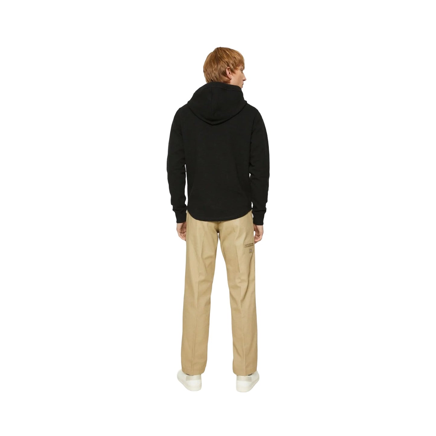 Felpa Con Cappuccio Uomo Calvin klein Jeans Archival Monologo Waffle J30J322701