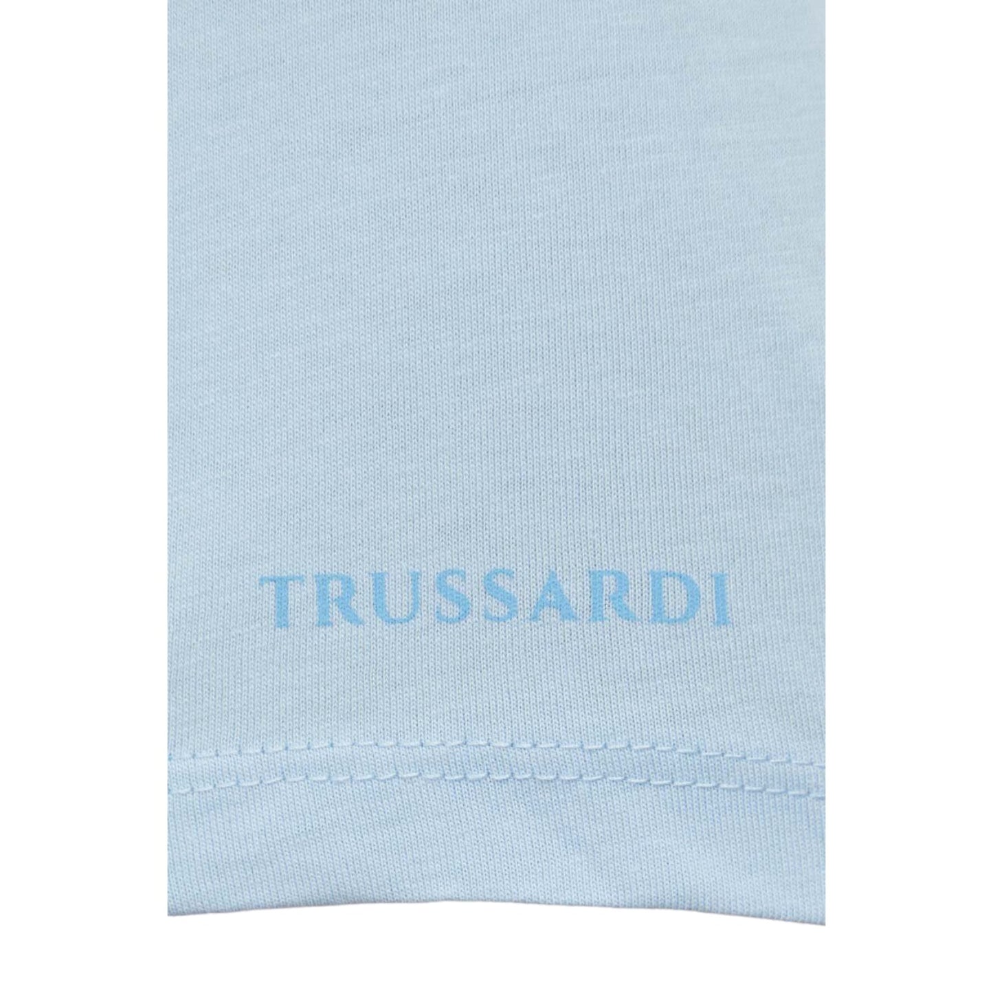 T-Shirt Manica Corta Donna Trussardi Greyhound Shoulder Print Cotton Jersey 30/1 56T00564-1T005381