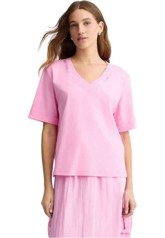 T-Shirt Manica Corta Donna Liu Jo