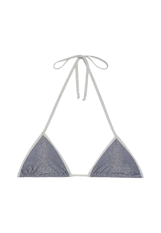 Bikini Pezzo Sopra Donna Mc2 Saint Barth Triangolo Leah String - Lurex