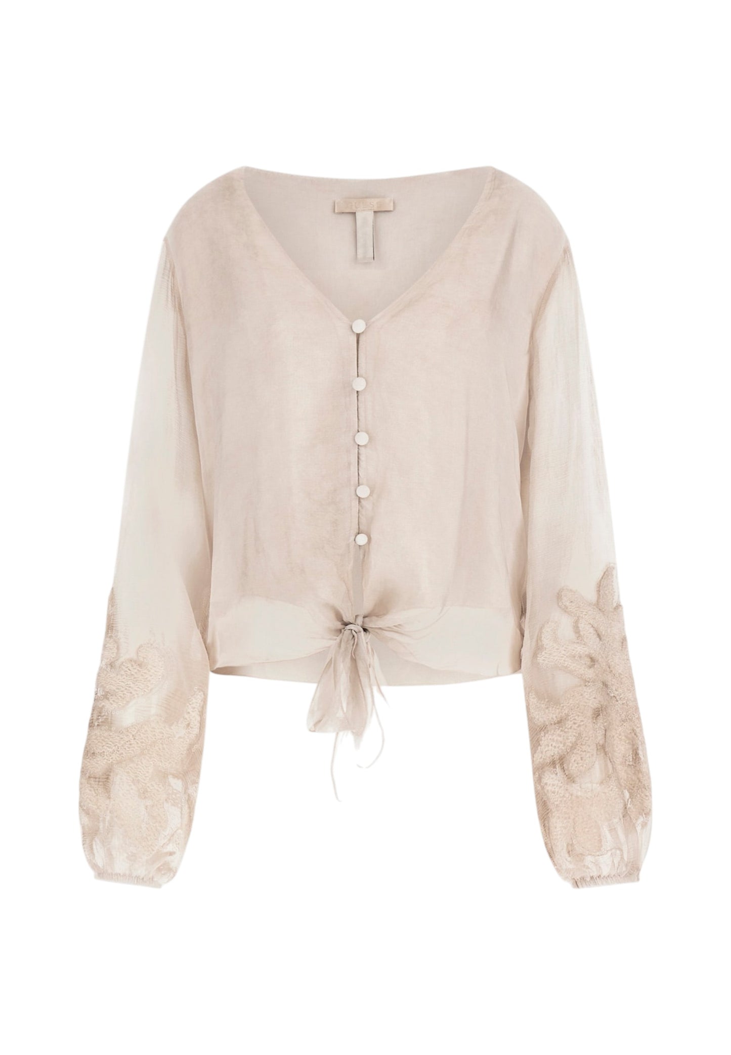 Blusa Manica lunga Donna Guess Camilla Garment Dyed W5YH0VWE550