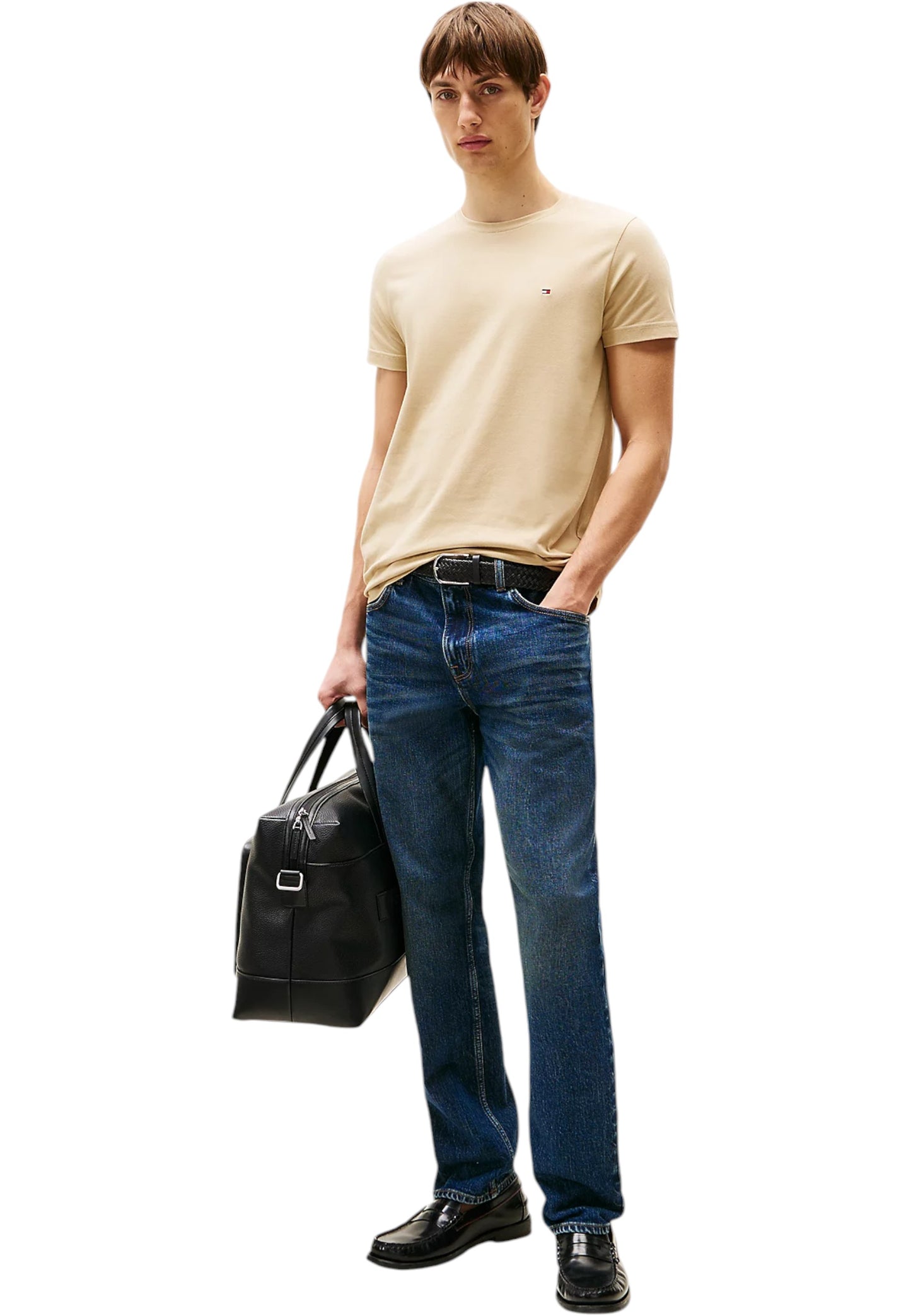 T-Shirt Manica Corta Uomo Tommy Hilfiger  Stretch Slim Fit