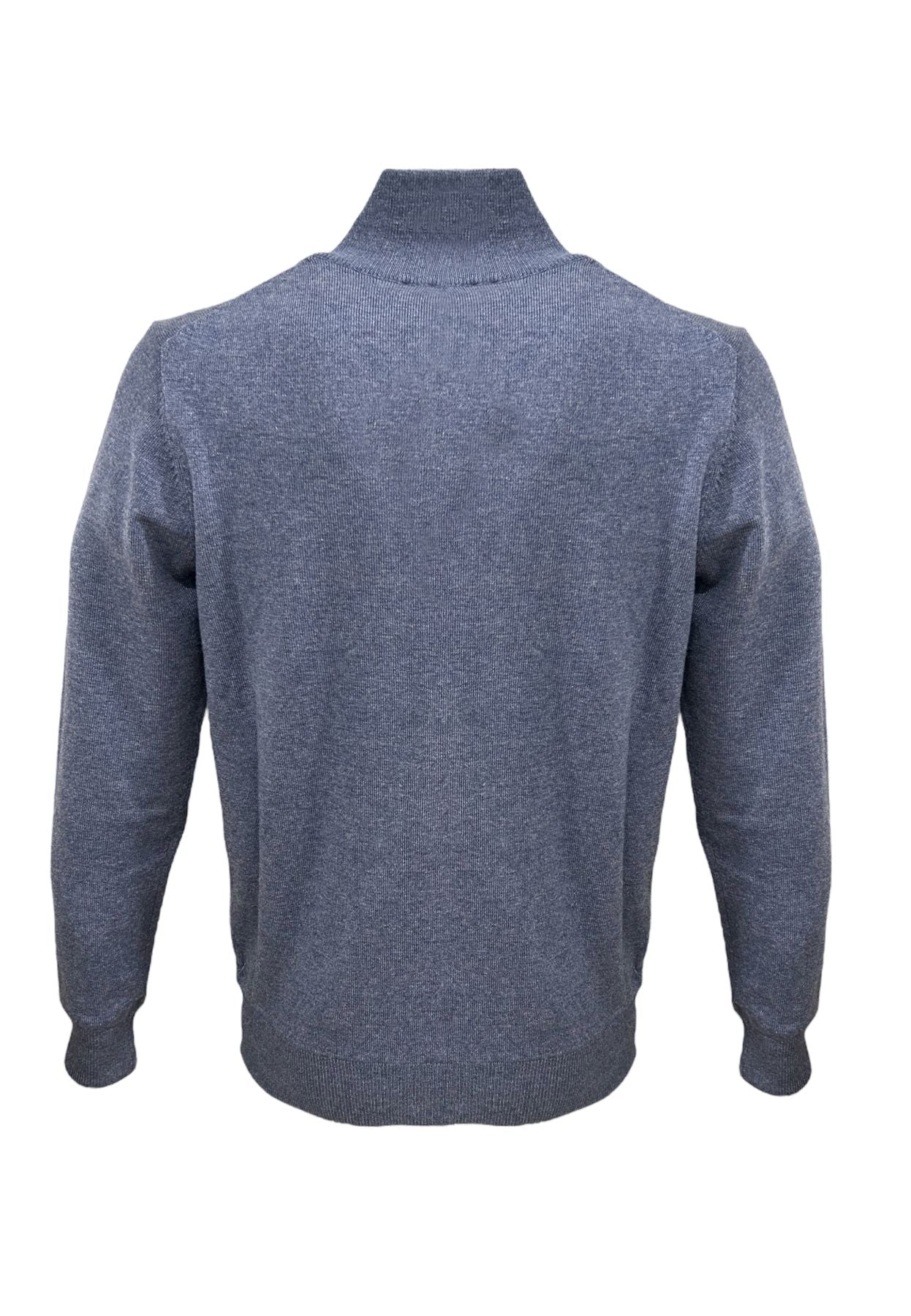 Maglione Con Zip Uomo Cashmere Company Reversibile F.12 IU204406