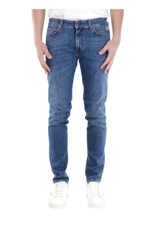 Jeans Uomo Roy Roger's Slim Fit 517 Wash 81 RRU075CH422750