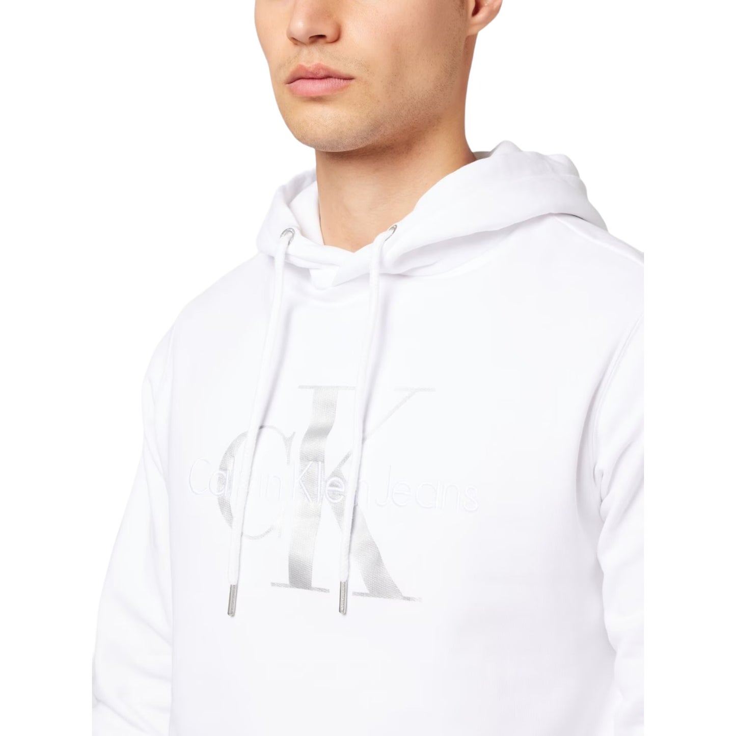 Felpa Con Cappuccio Uomo Calvin klein Jeans Seasonal Monologo Regular J30J320805