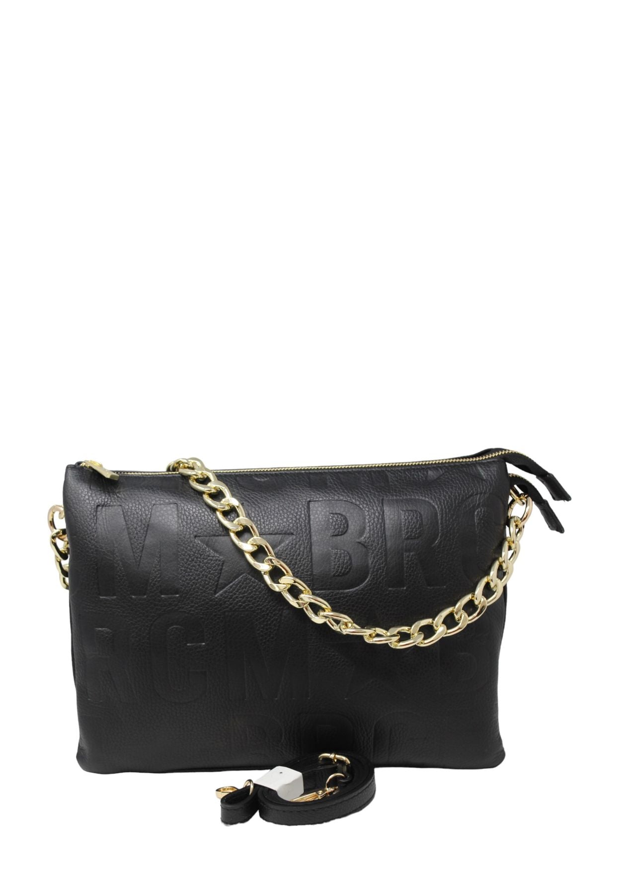 Borsa A Spalla Donna Mbrc Con Logo In Rilievo Macro Doll L256