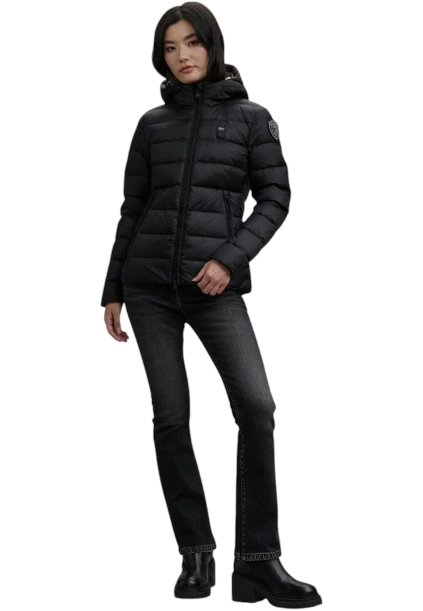 Piumino Corto Donna Blauer Charme 25WBLDC03100