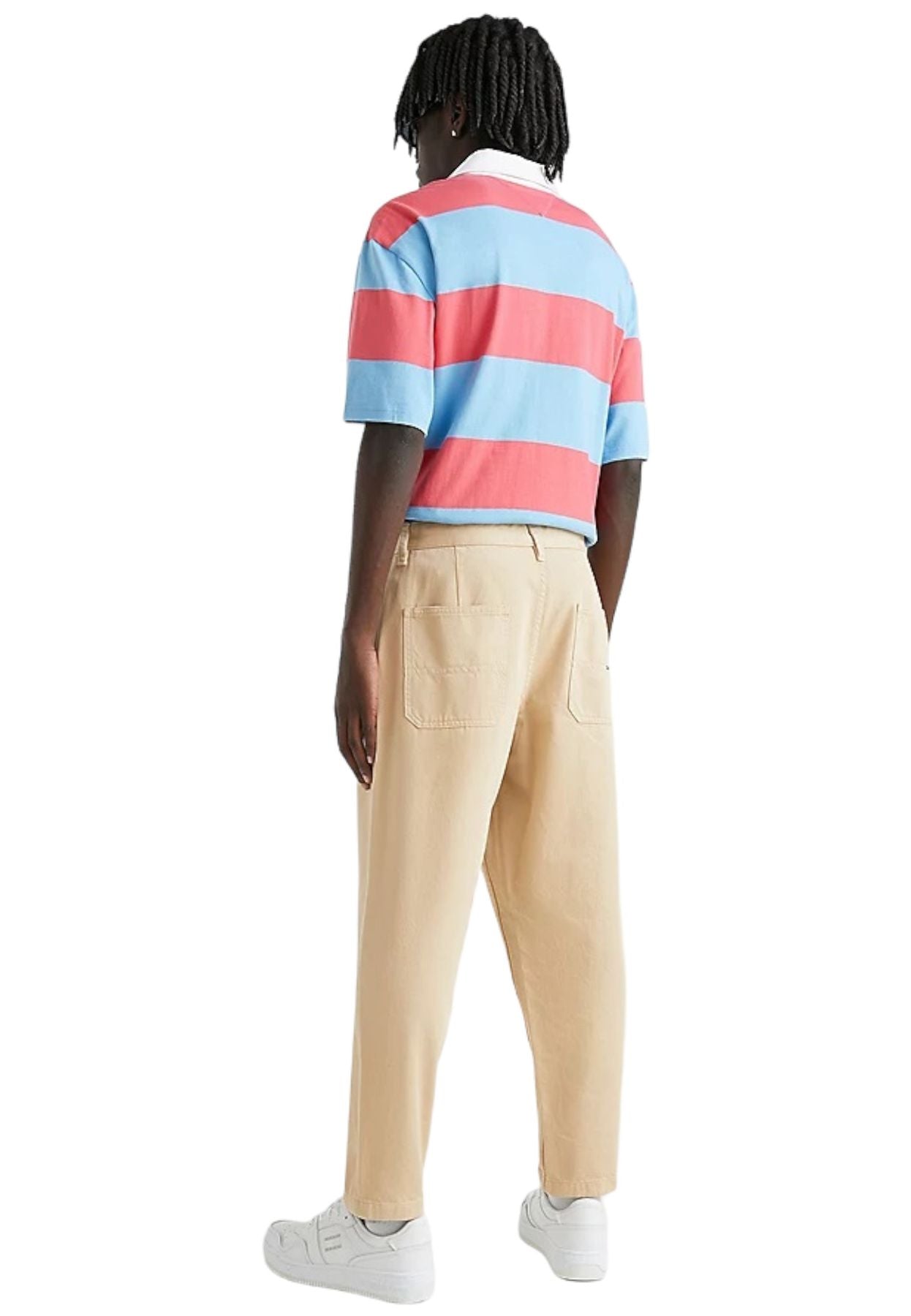 Pantaloni Chino Uomo Tommy Jeans Bax Garment Dyed Chino DM0DM15965