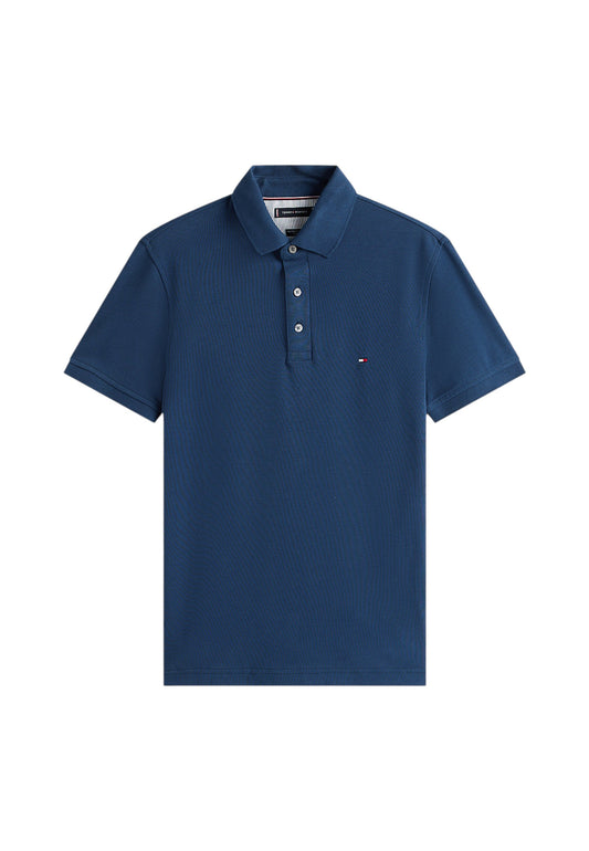 Polo Manica Corta Uomo Tommy Hilfiger Slim 1985 MW0MW17771