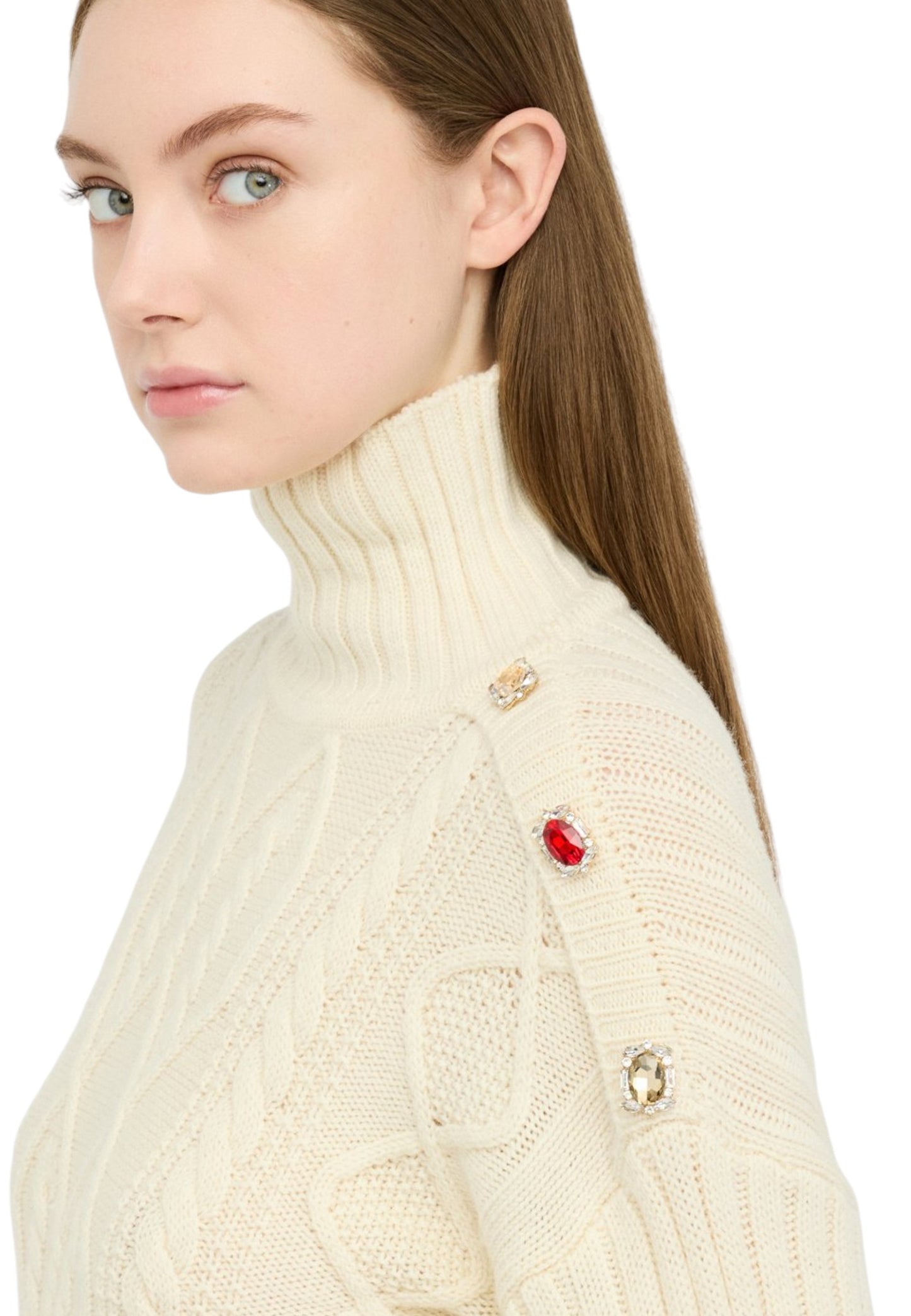 Maglione Collo Alto Donna Liu Jo MF5425MS040