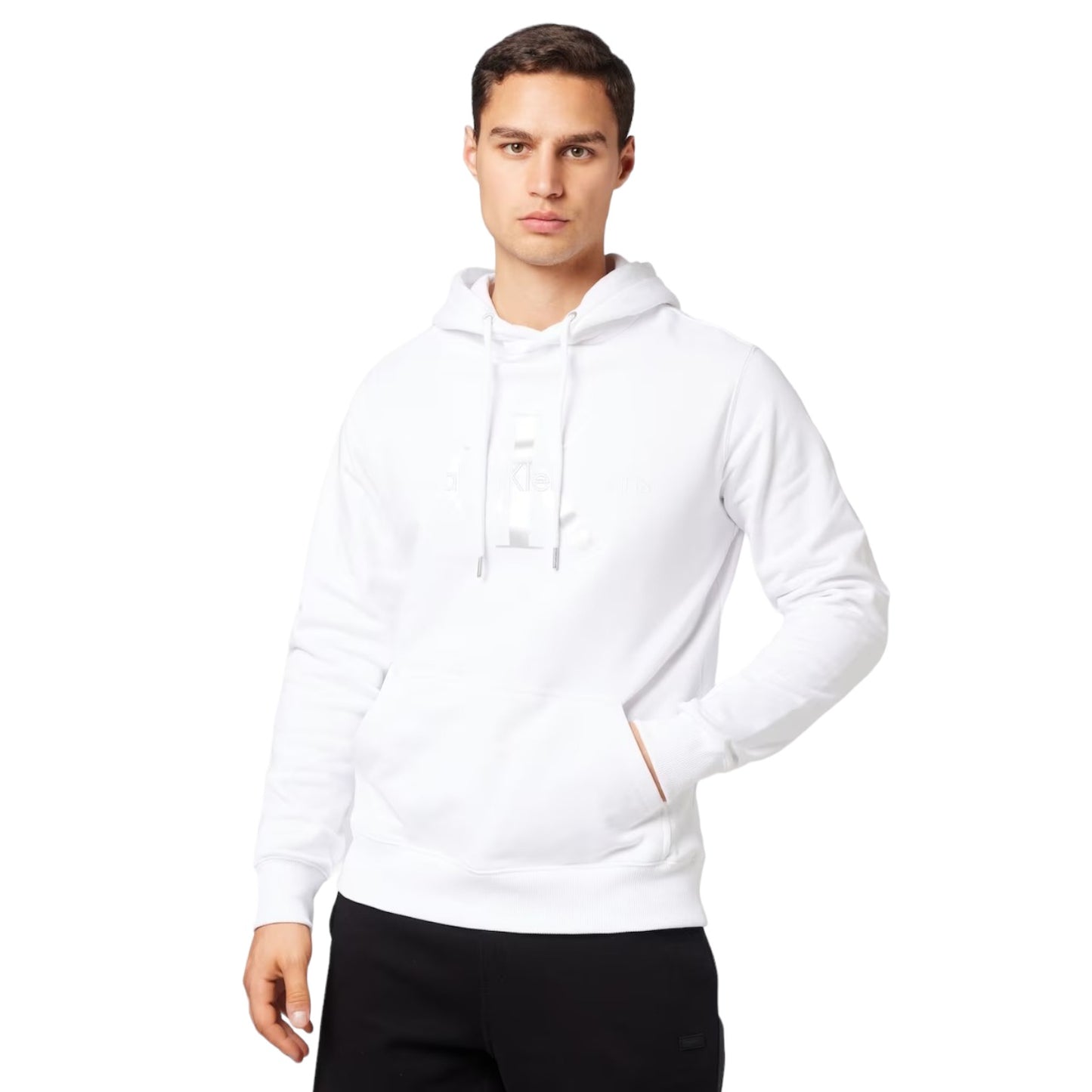 Felpa Con Cappuccio Uomo Calvin klein Jeans Seasonal Monologo Regular J30J320805