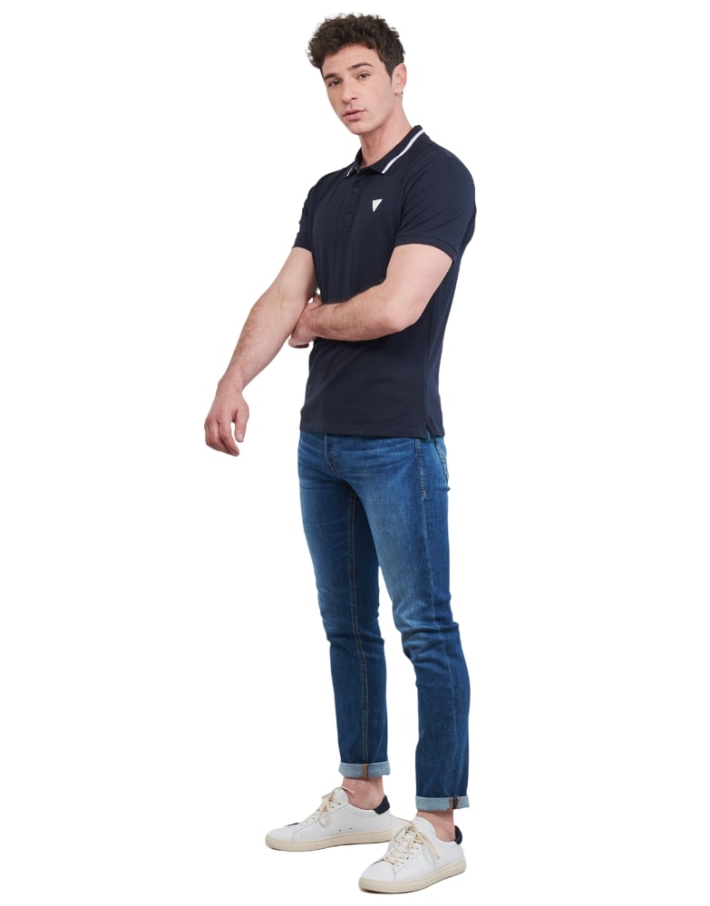 Polo Manica Corta Uomo Guess M2RP60K7O61