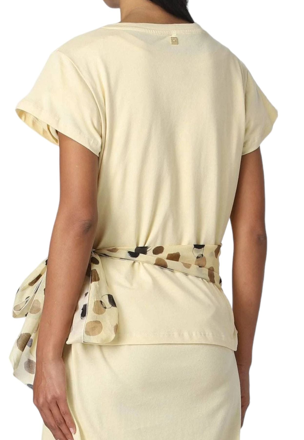 Blusa Donna Manila Grace Bimateriale S3JT093CU