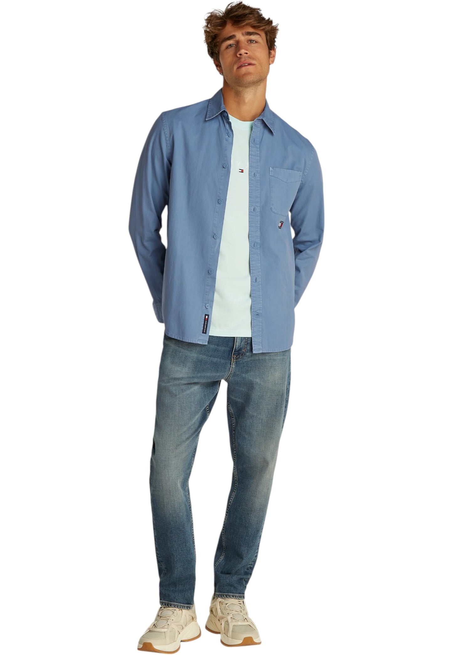 Camicia Manica lunga Uomo Tommy Jeans