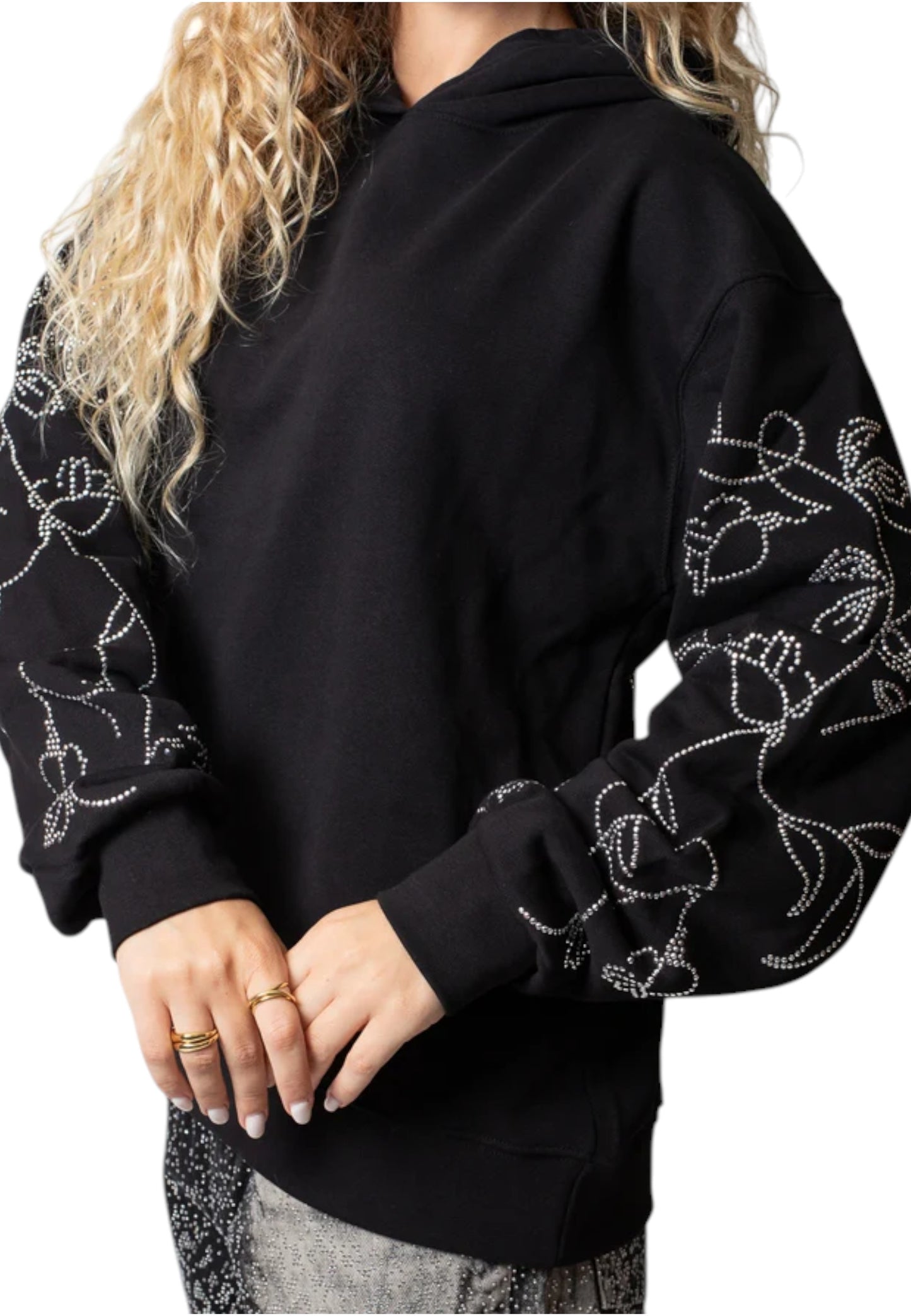 Felpa Con Cappuccio Donna Disclaimer 25IDS55324