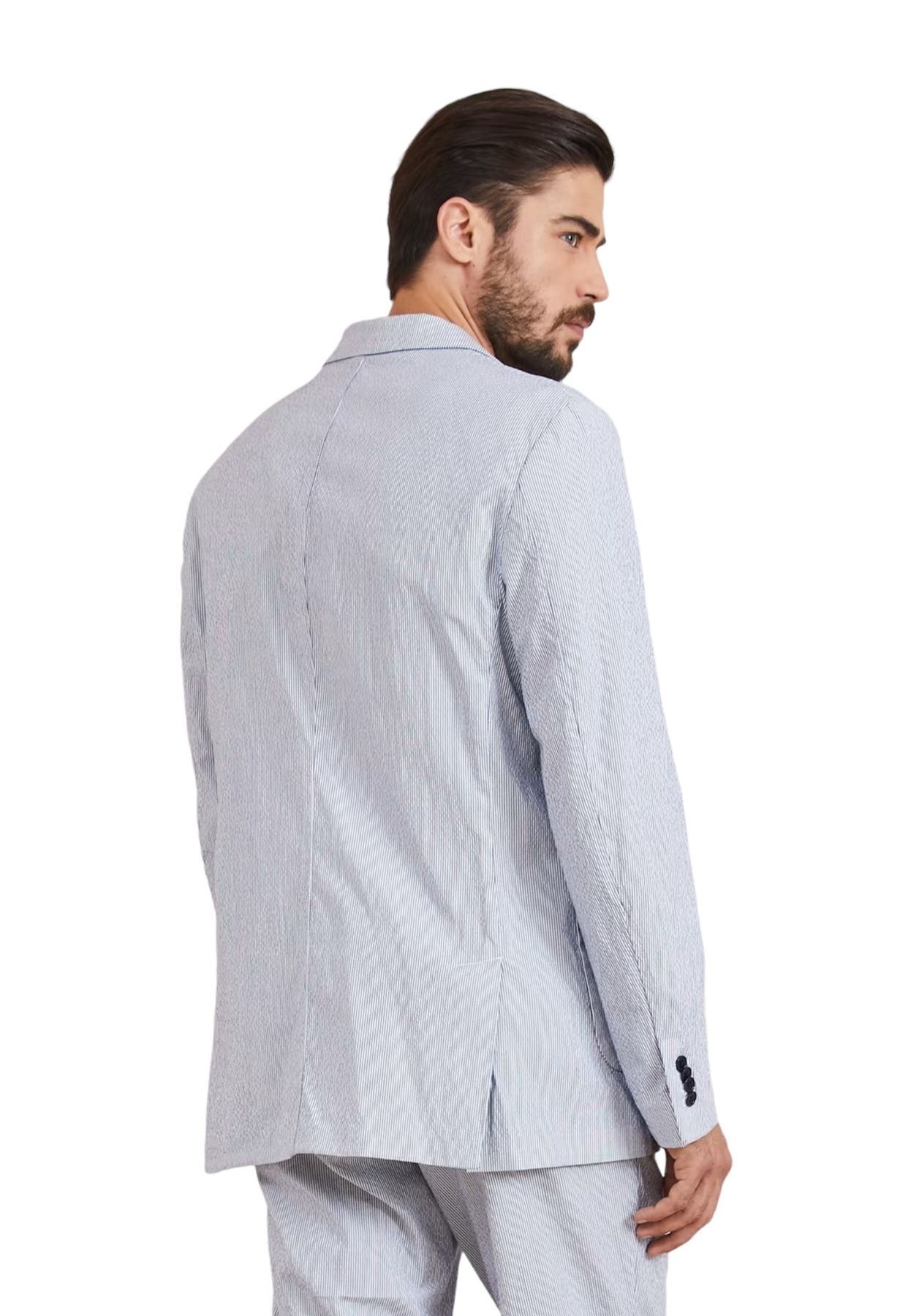 Giacca Elegante Uomo Marciano By Guess Blazer Grant 2B Patch Pkts Reg 3GHN162171Z