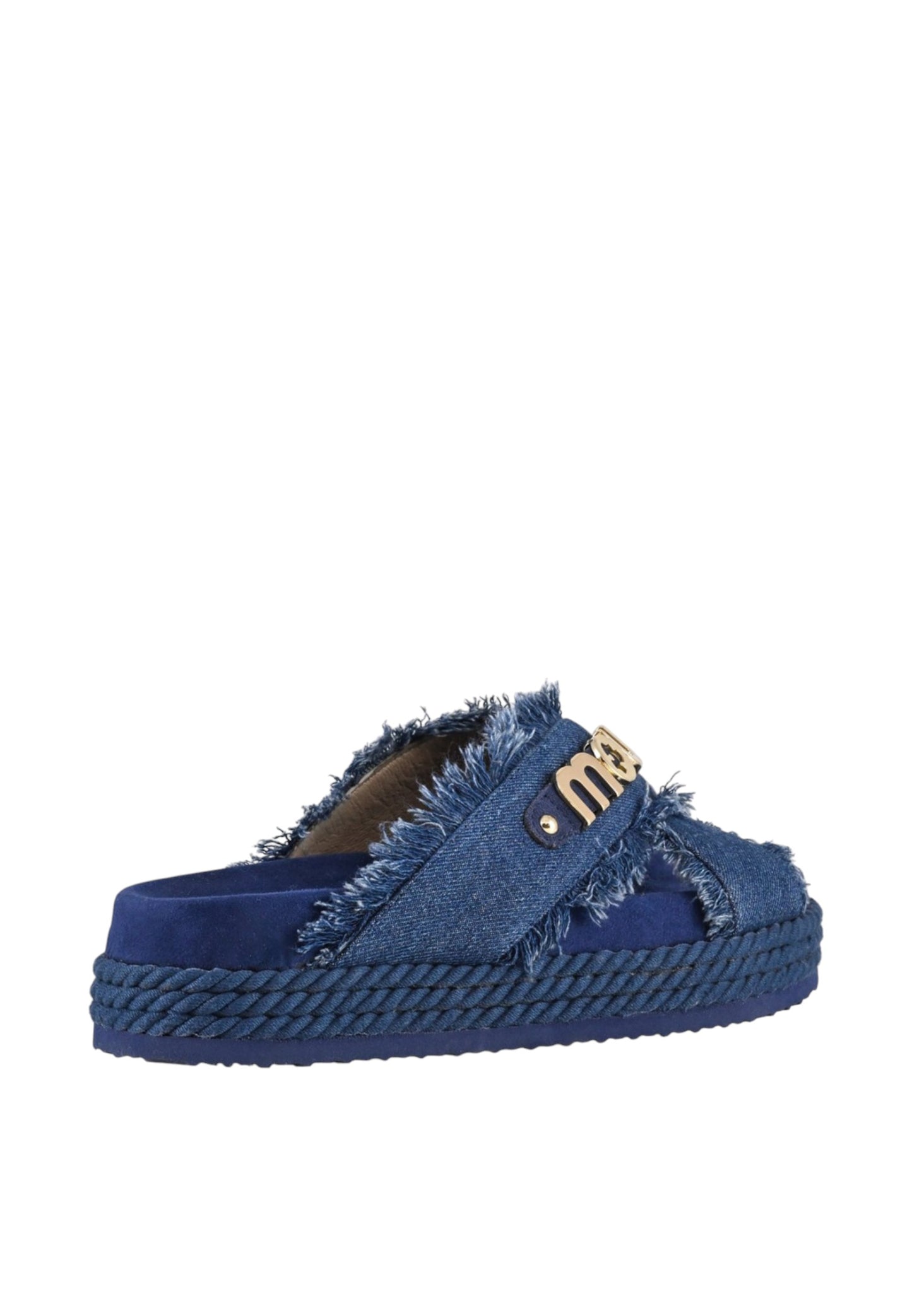 Sandali Donna Mou Criss-cross sandal denim