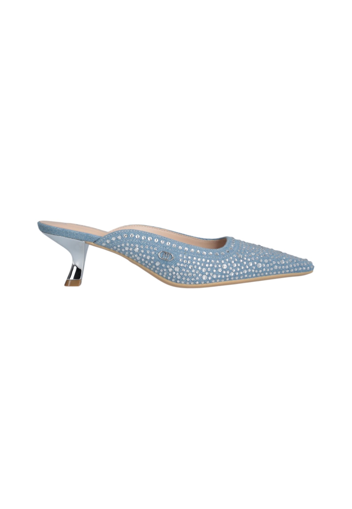 Ciabatte Donna Liu Jo Sabot Denim/Strass Gemy
