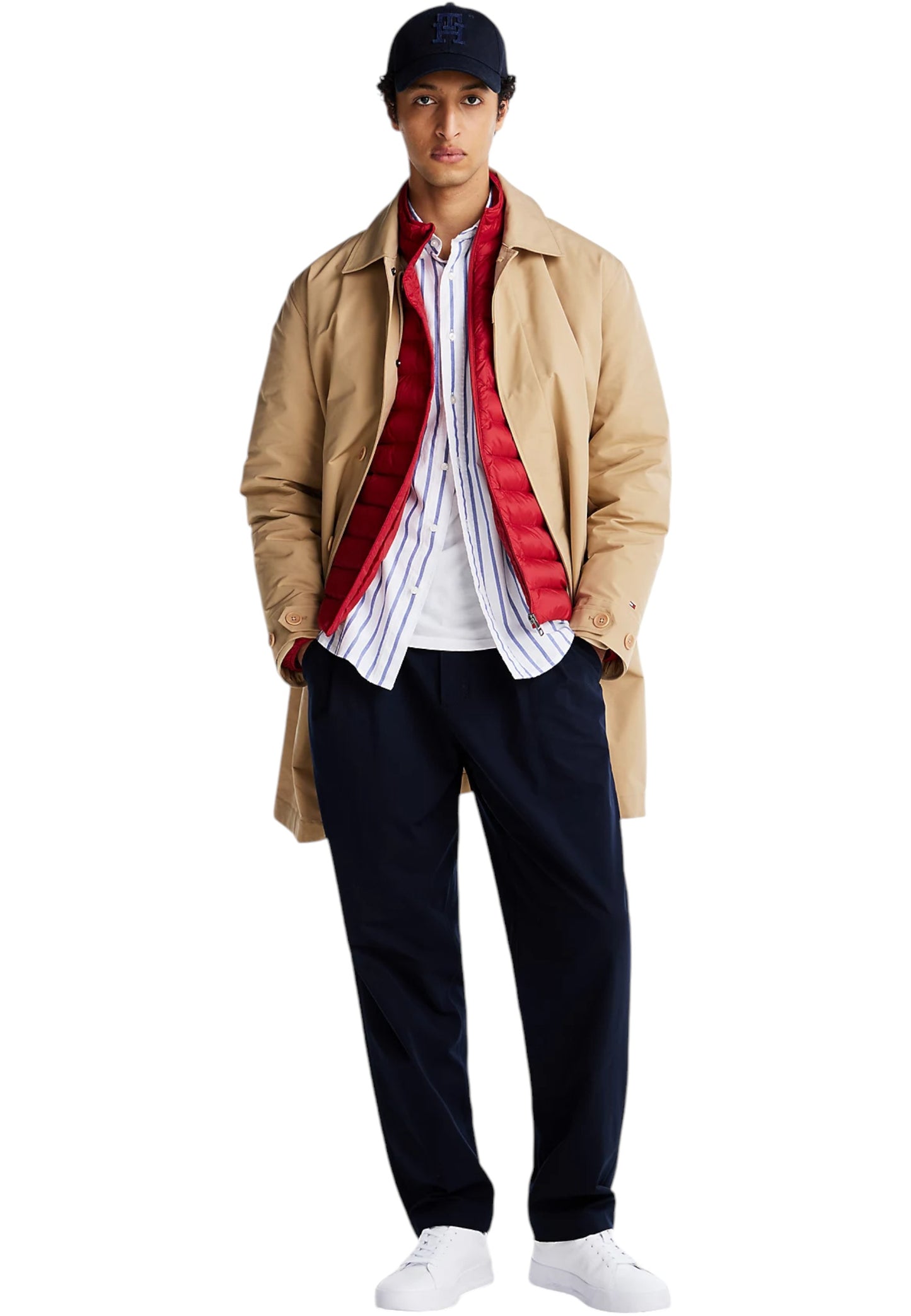 Sneakers Basse Uomo Tommy Hilfiger Th Court Lth Detail